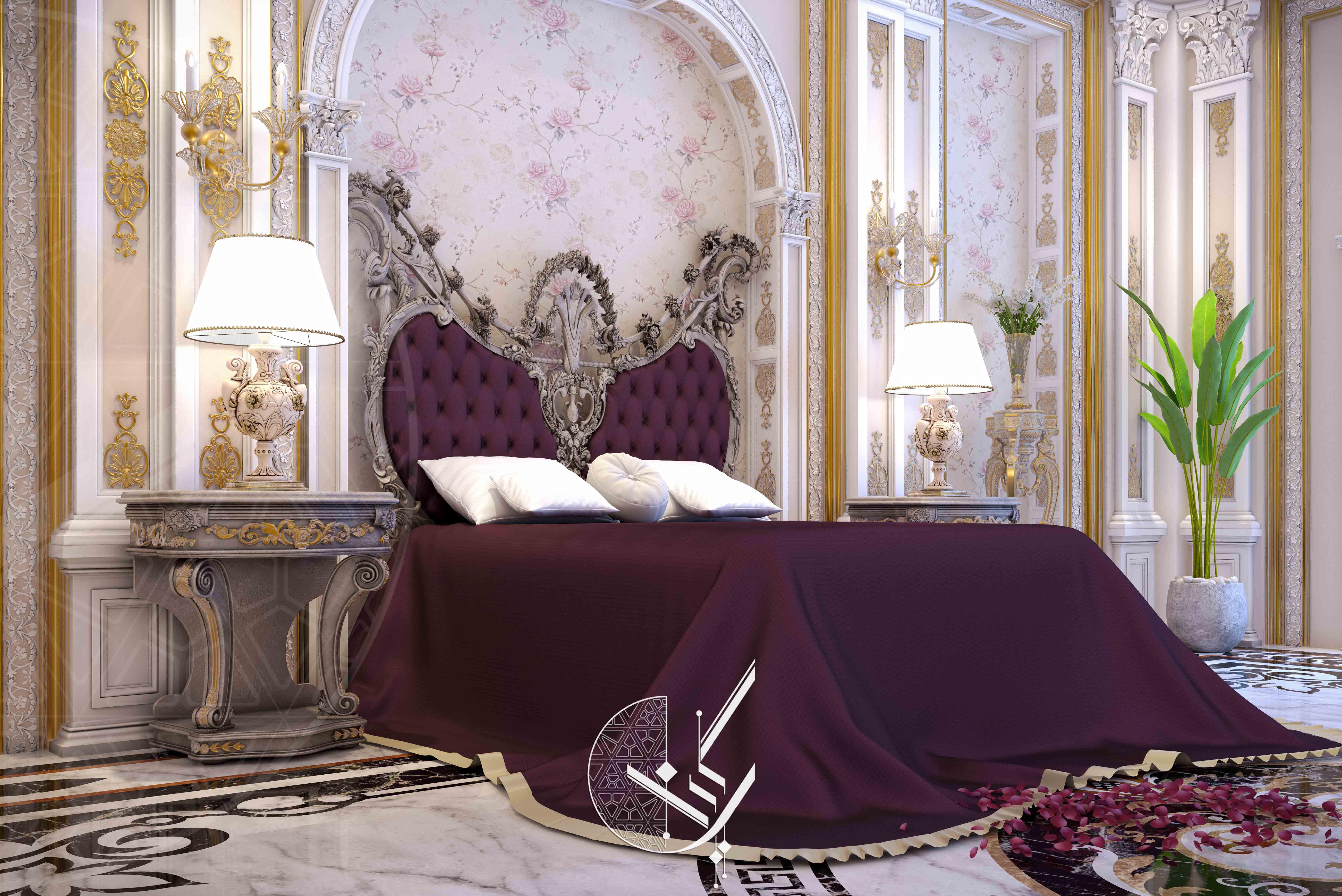Claissc Royal bedroom