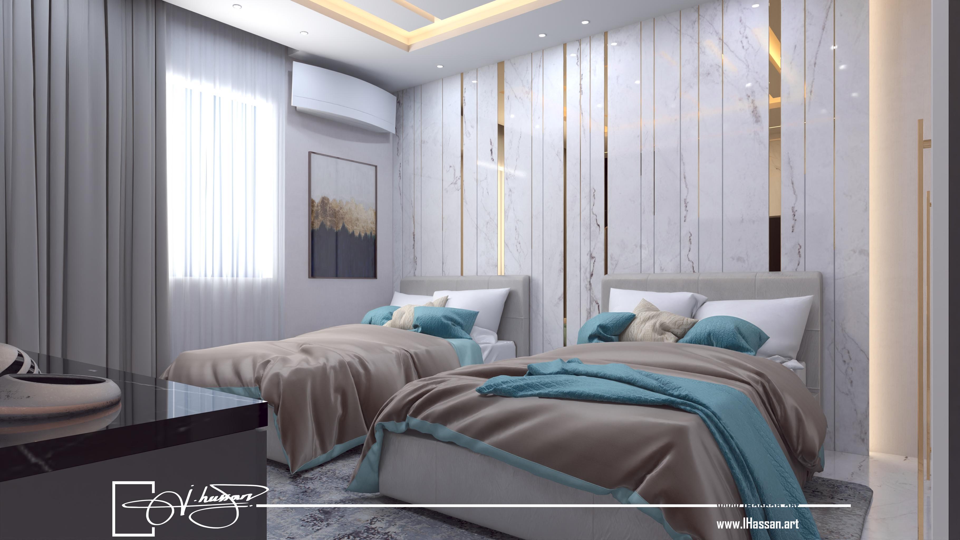 Modern bedroom